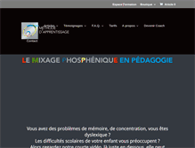 Tablet Screenshot of methode-apprentissage.com